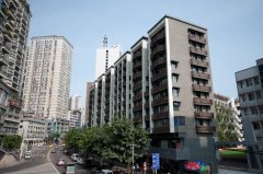 重慶江北商業住宅項目柔性飾材工程案例